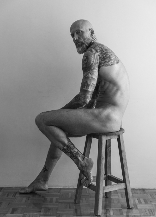 Retrato de frente